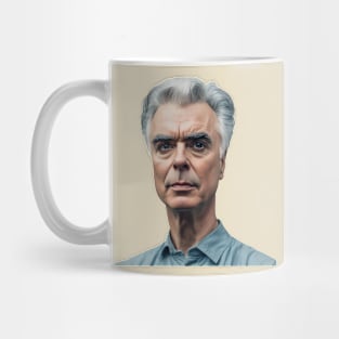 Portrait David Byrne Mug
